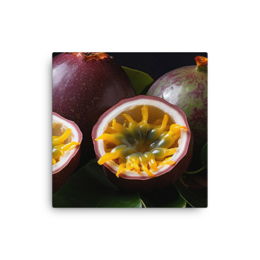 Passionfruit Perfection canvas - Posterfy.AI