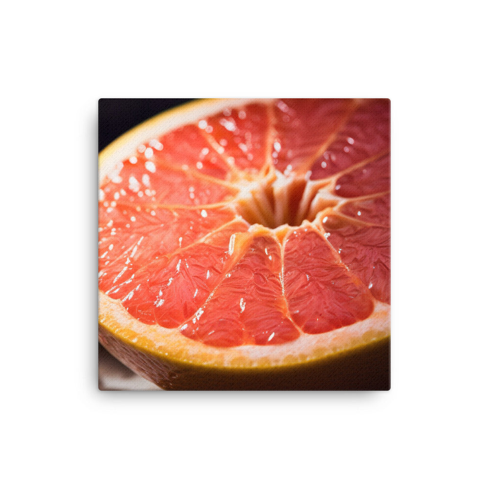 Pink Citrus Sunrise canvas - Posterfy.AI