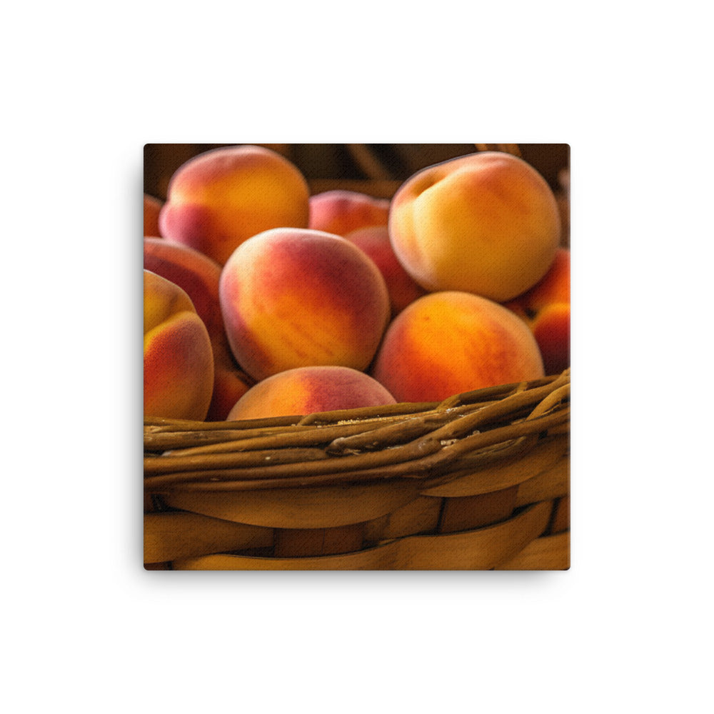 Peach Cobbler canvas - Posterfy.AI