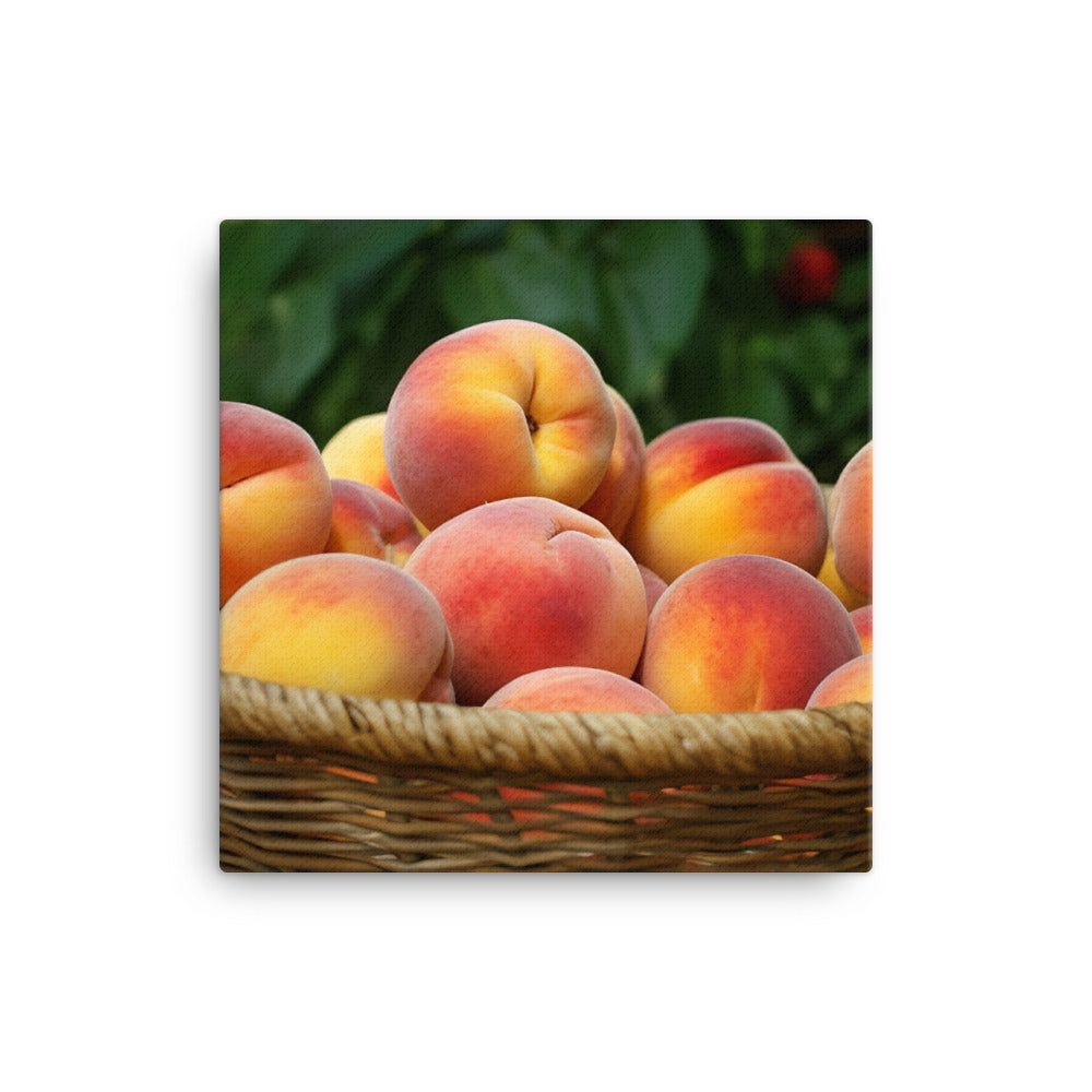 Peach Cobbler canvas - Posterfy.AI