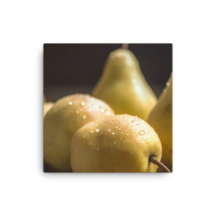 Golden Delicious Pears canvas - Posterfy.AI