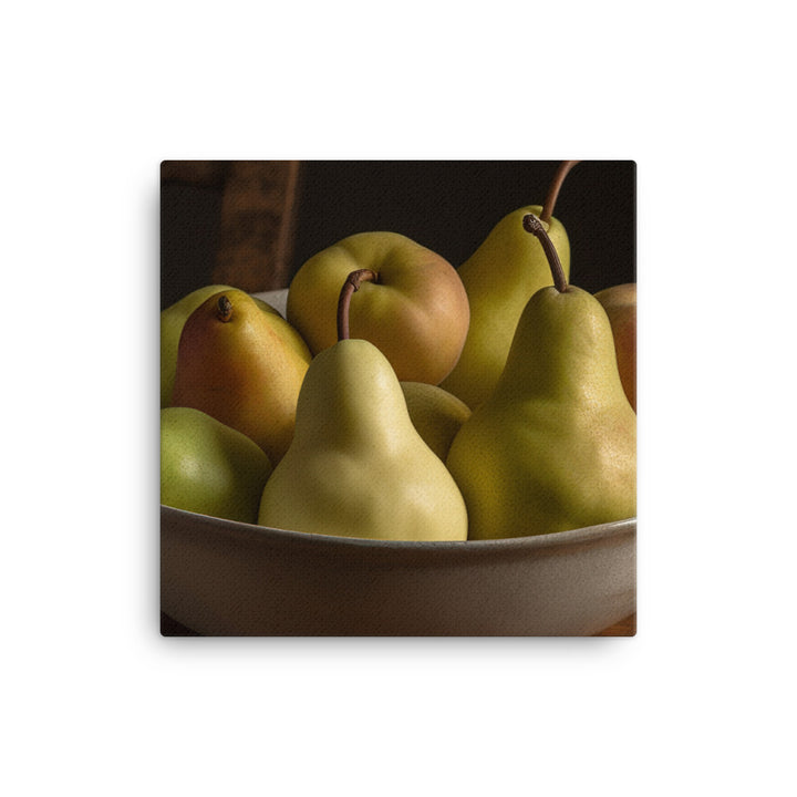 Bartlett Pears canvas - Posterfy.AI