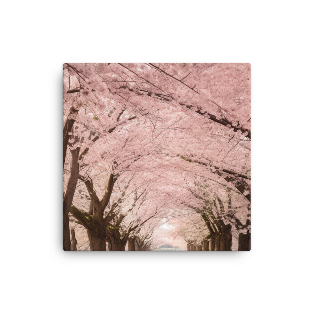 Cherry Blossom Dreams canvas - Posterfy.AI