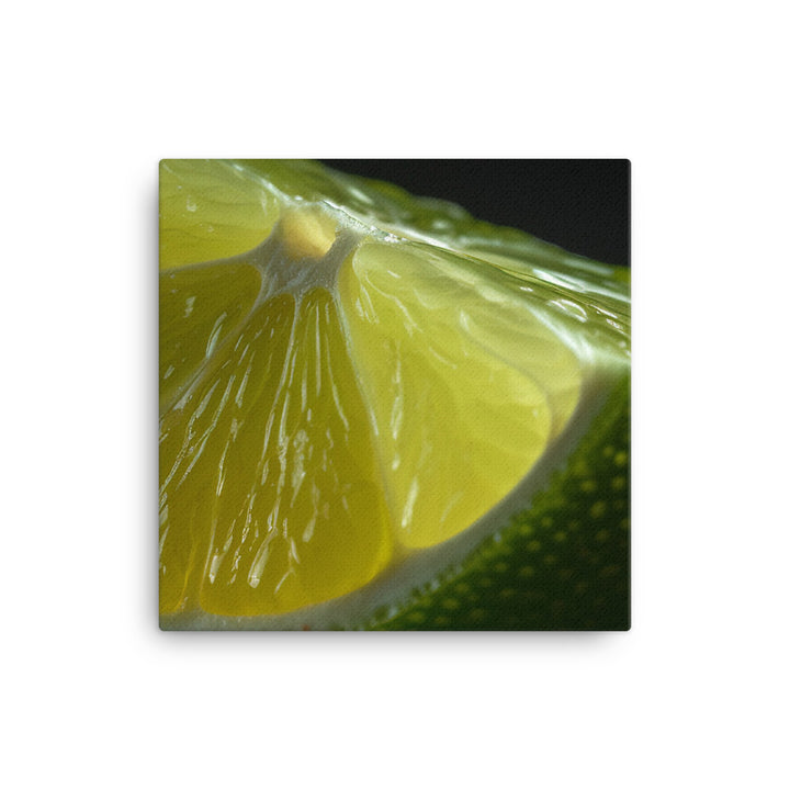 Lime Slice canvas - Posterfy.AI