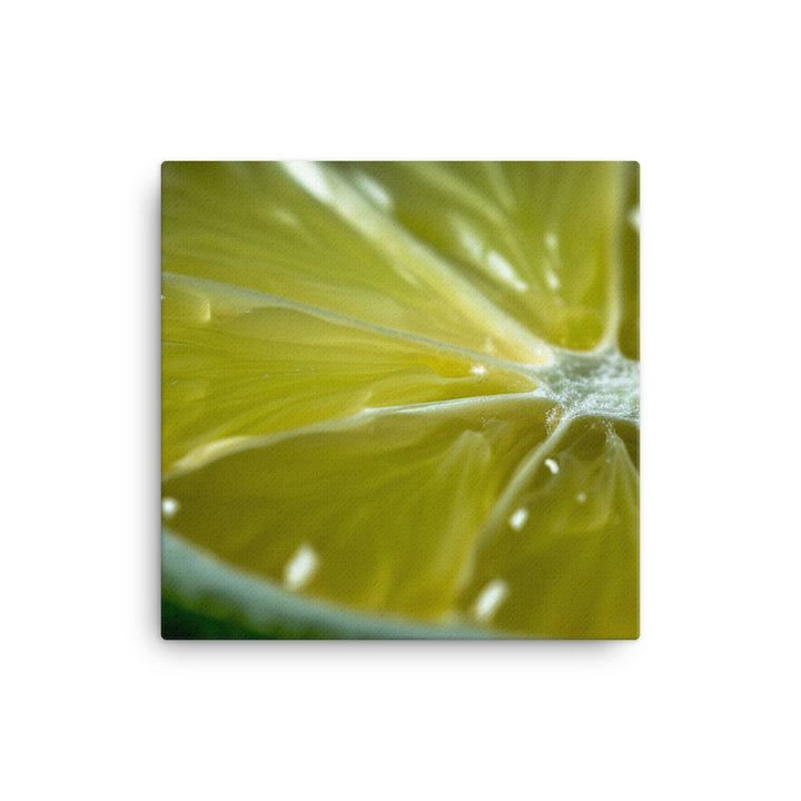 Lime Slice canvas - Posterfy.AI