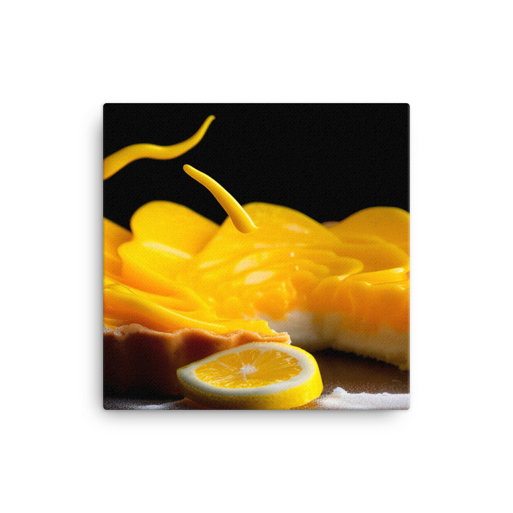 Lemon Tart canvas - Posterfy.AI