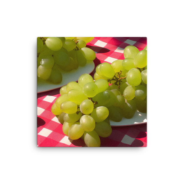 Fresh Grapes canvas - Posterfy.AI