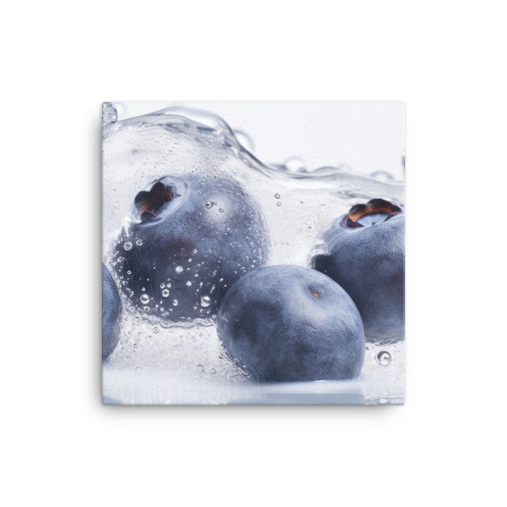 Blueberry Explosion canvas - Posterfy.AI