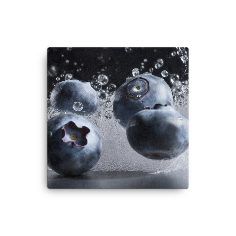 Blueberry Explosion canvas - Posterfy.AI