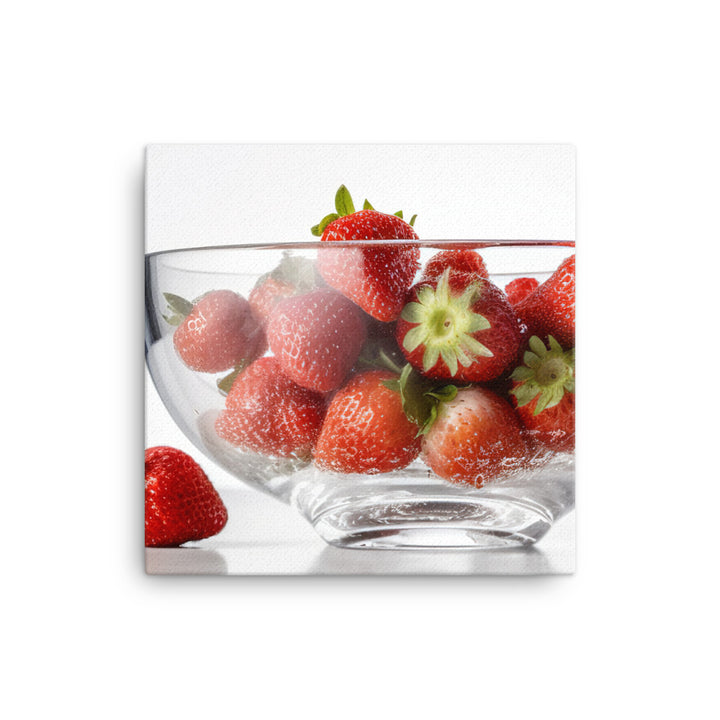 Strawberry canvas - Posterfy.AI