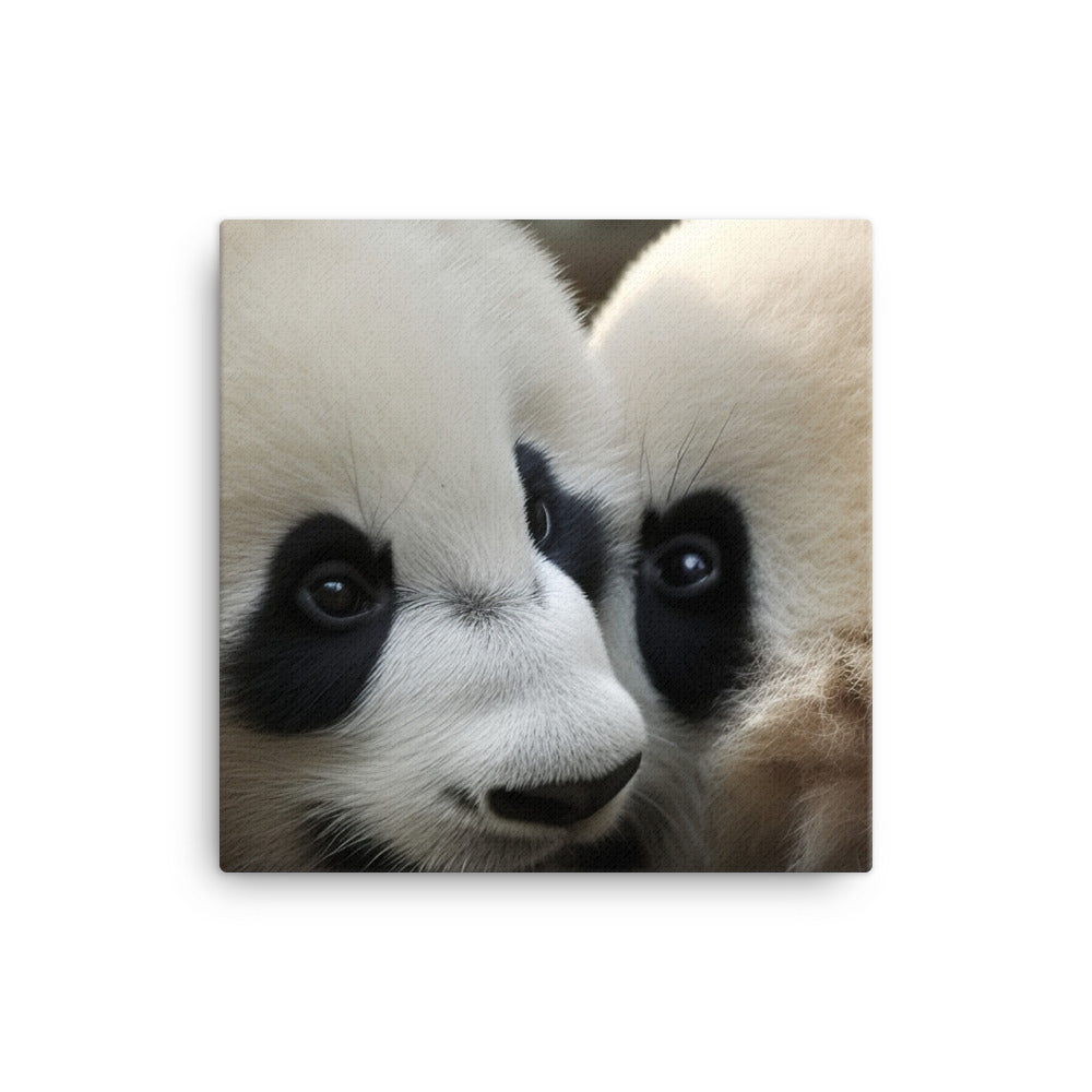 Panda Love canvas - Posterfy.AI