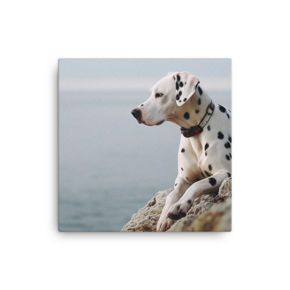 Dalmatian Daydream canvas - Posterfy.AI