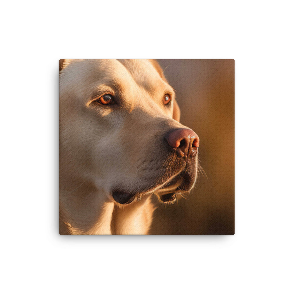 The grace and elegance of a Labrador Retriever canvas - Posterfy.AI