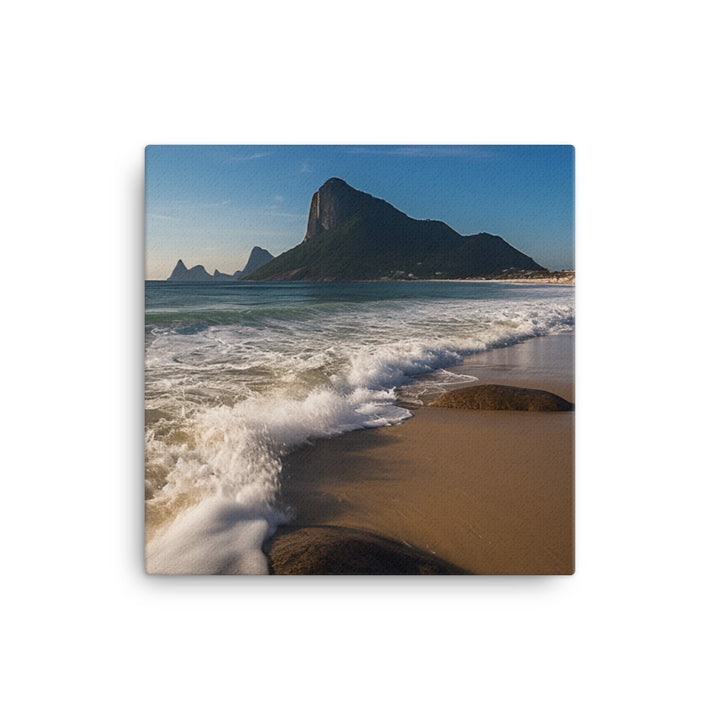 Pristine Beaches of Rio canvas - Posterfy.AI