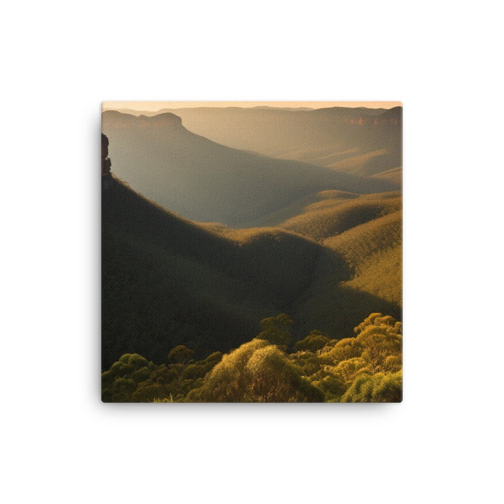 Blue Mountains National Park canvas - Posterfy.AI