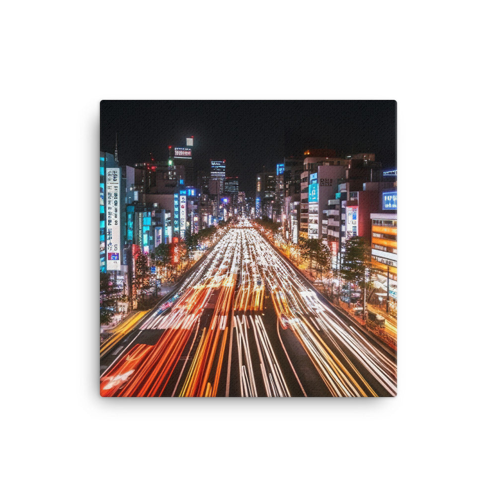 Tokyo Nights canvas - Posterfy.AI