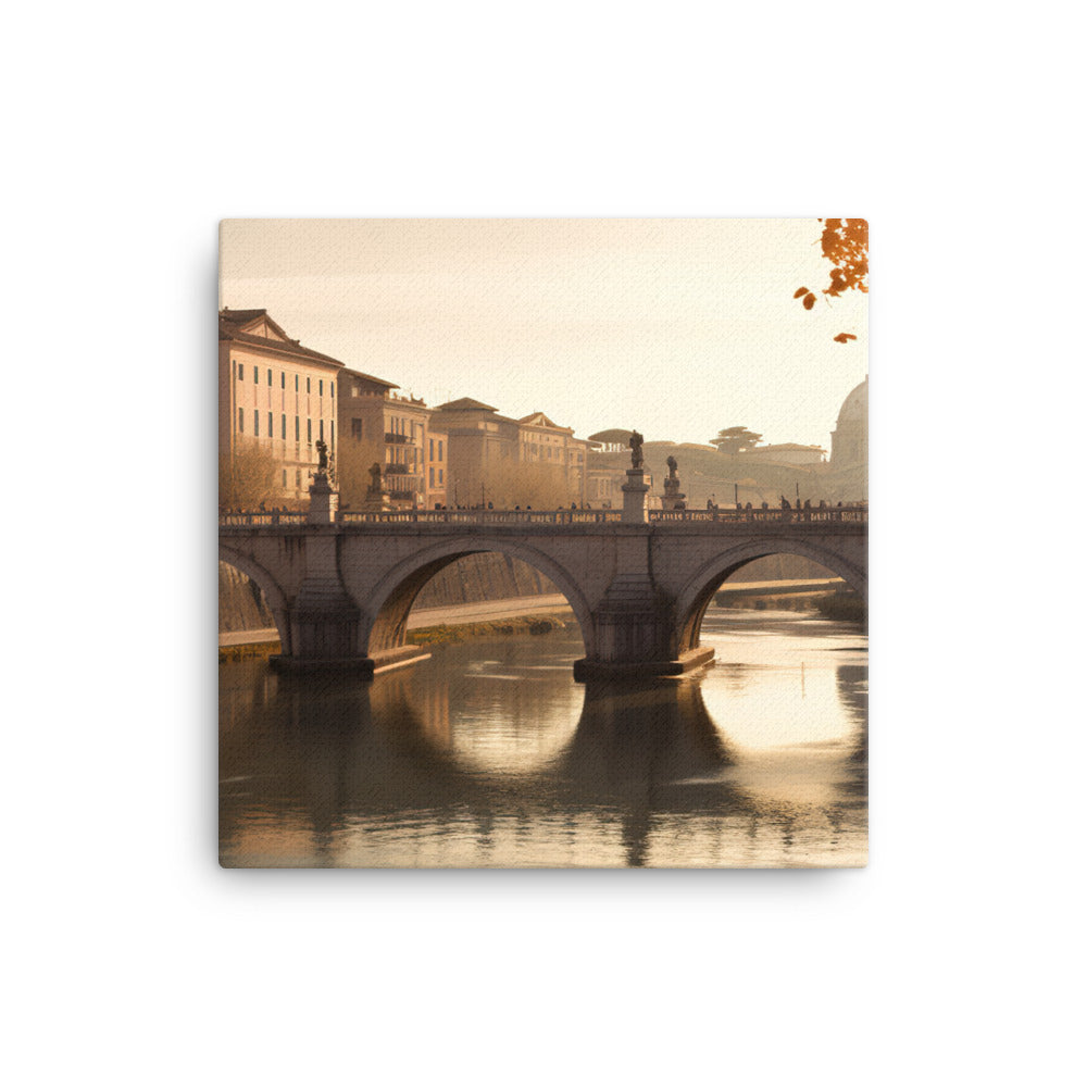 Romantic Rome canvas - Posterfy.AI