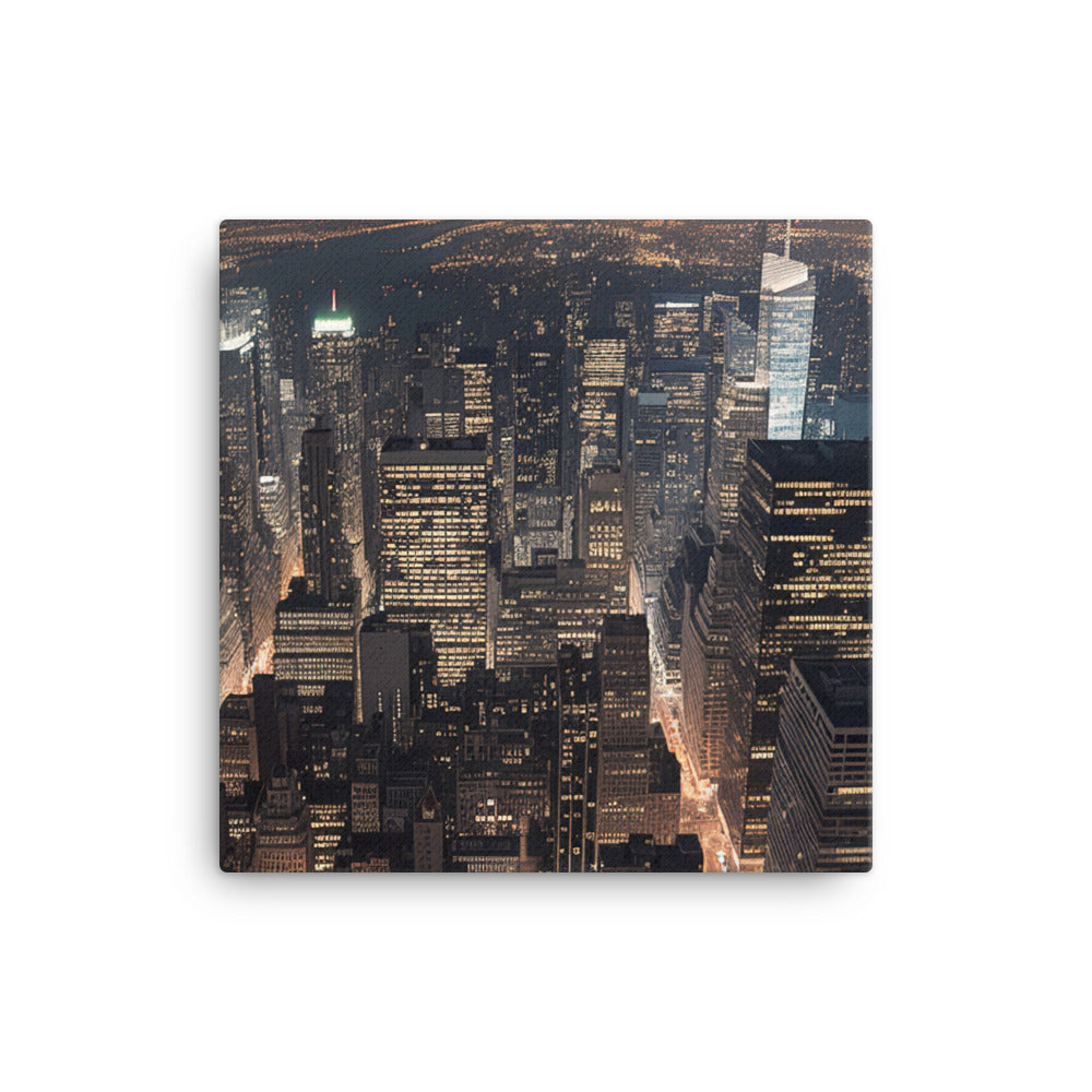 New York City Skyline canvas - Posterfy.AI