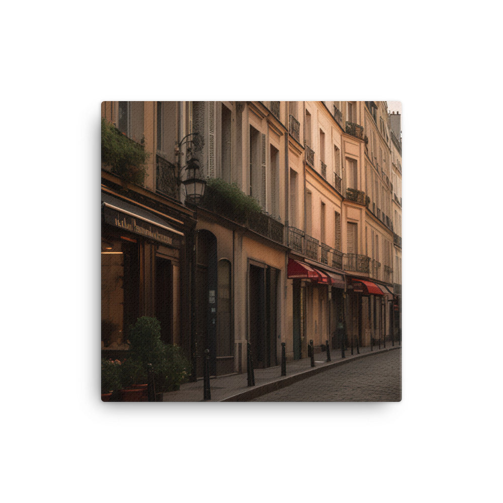 Parisian Charm canvas - Posterfy.AI