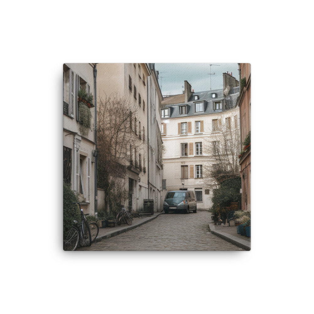 Parisian Charm canvas - Posterfy.AI