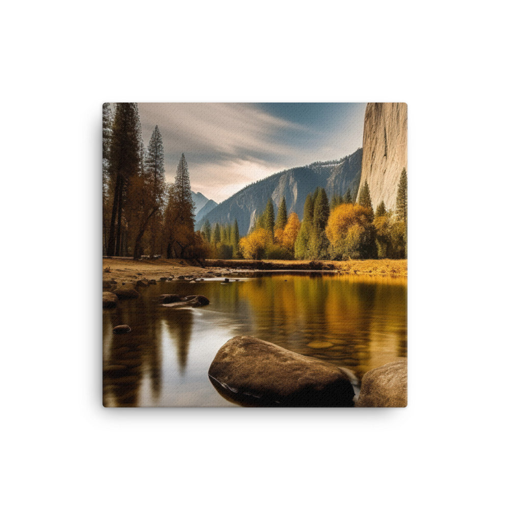 Majestic Yosemite National Park canvas - Posterfy.AI