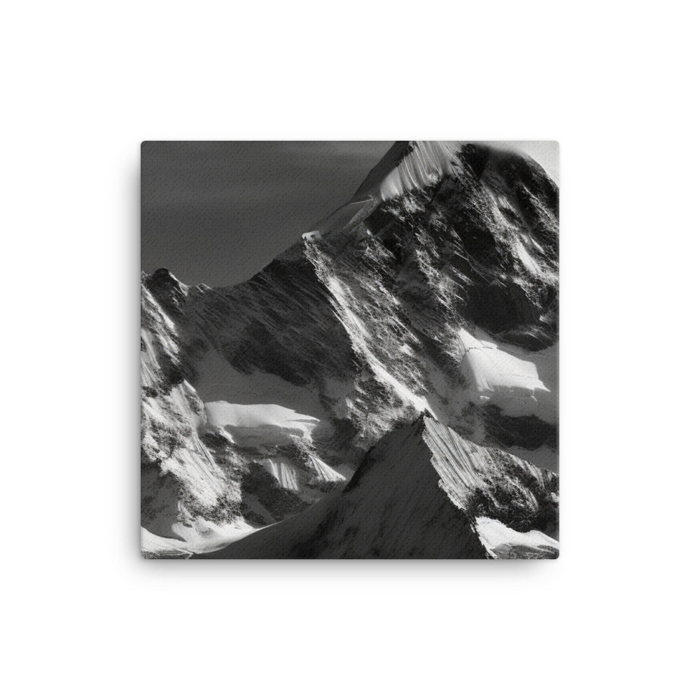 Breathtaking Swiss Alps canvas - Posterfy.AI