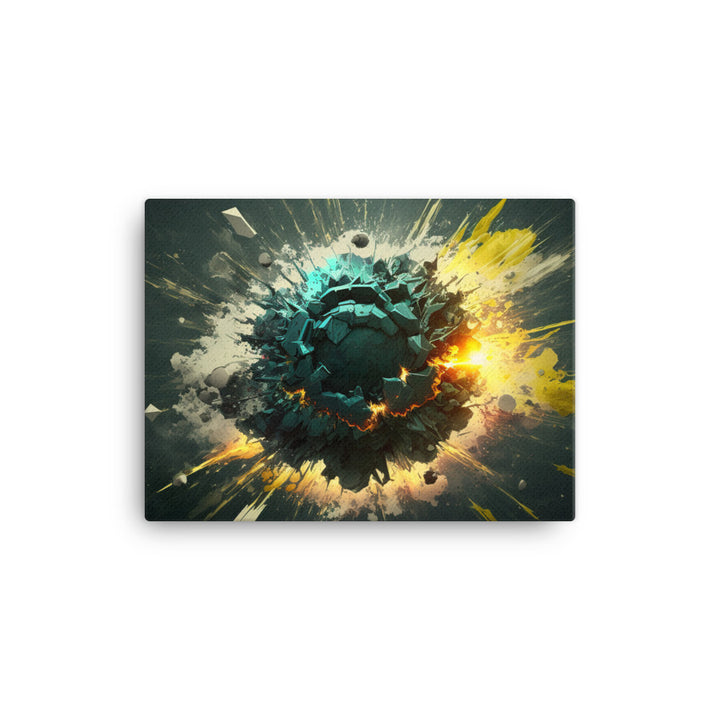 Explosion canvas - Posterfy.AI