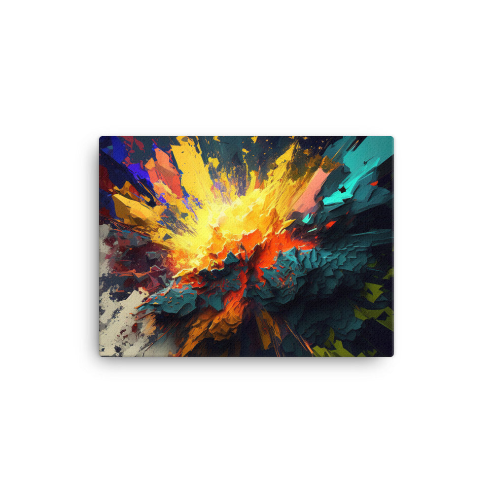 Explosion canvas - Posterfy.AI