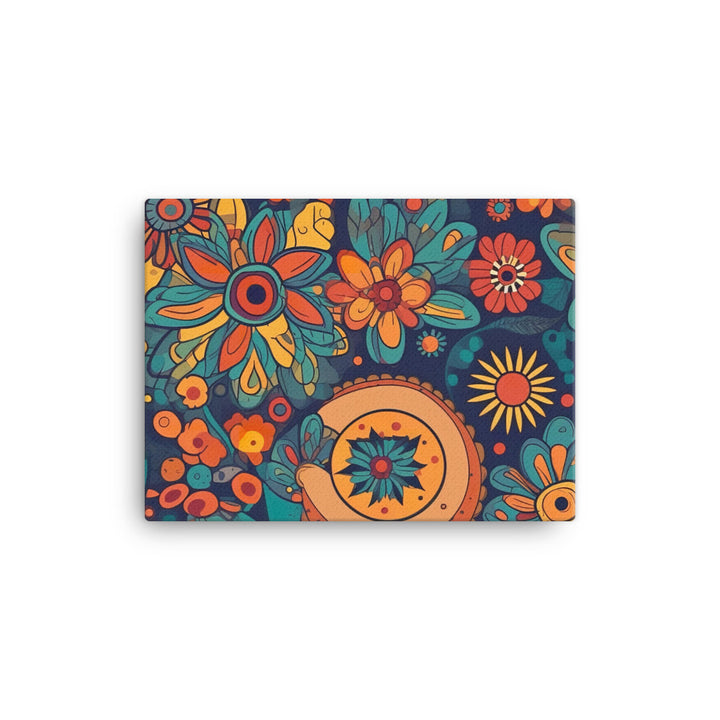 Hippie Pattern canvas - Posterfy.AI