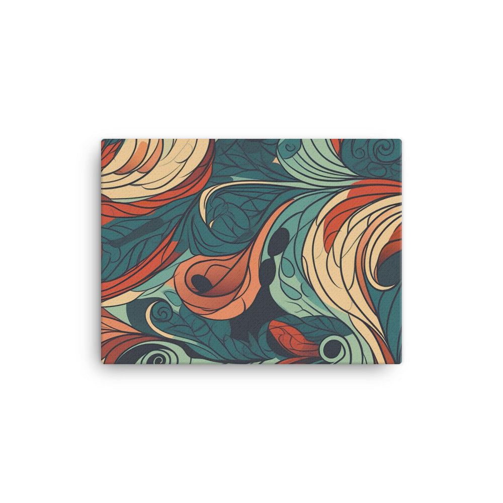 Swirl Pattern canvas - Posterfy.AI