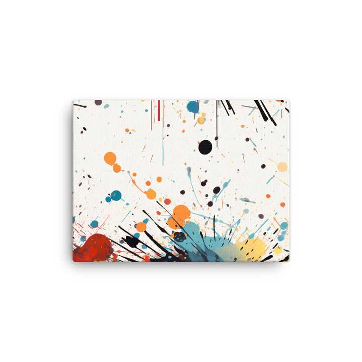 Splatter Pattern canvas - Posterfy.AI