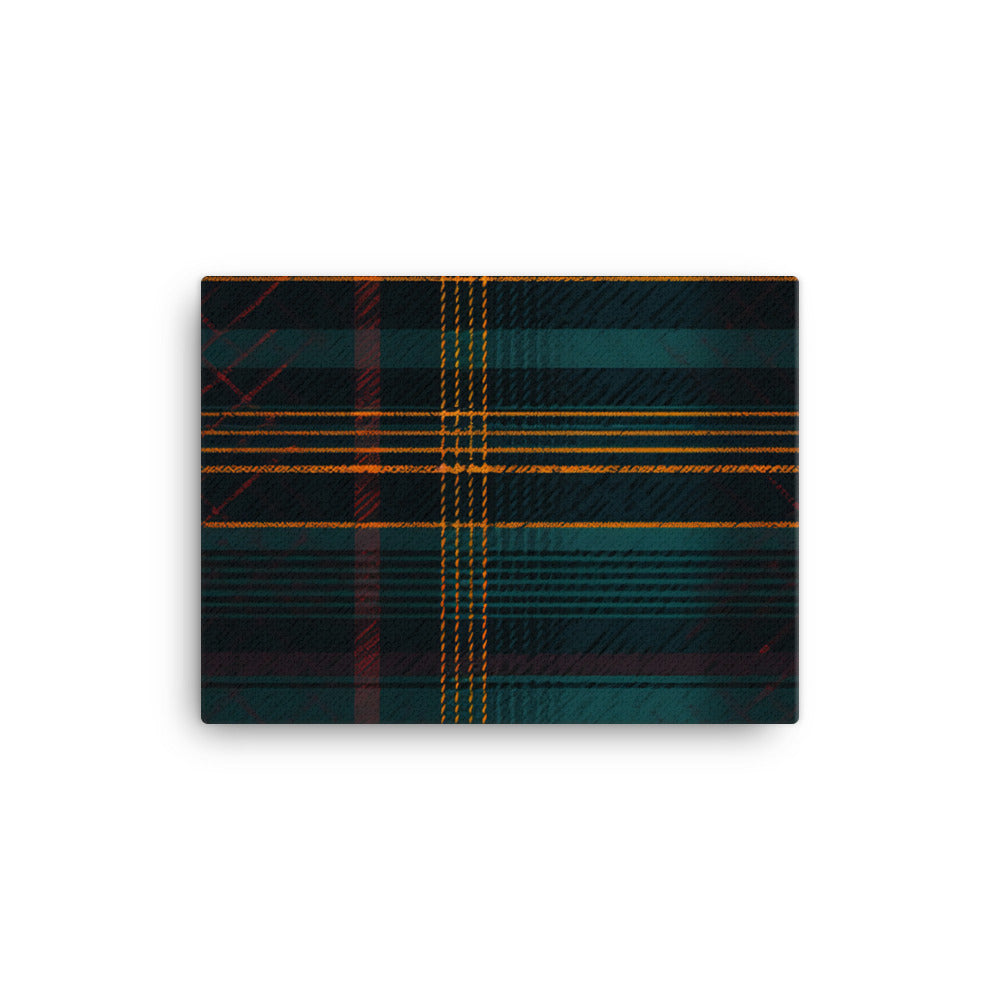 Tartan Pattern canvas - Posterfy.AI