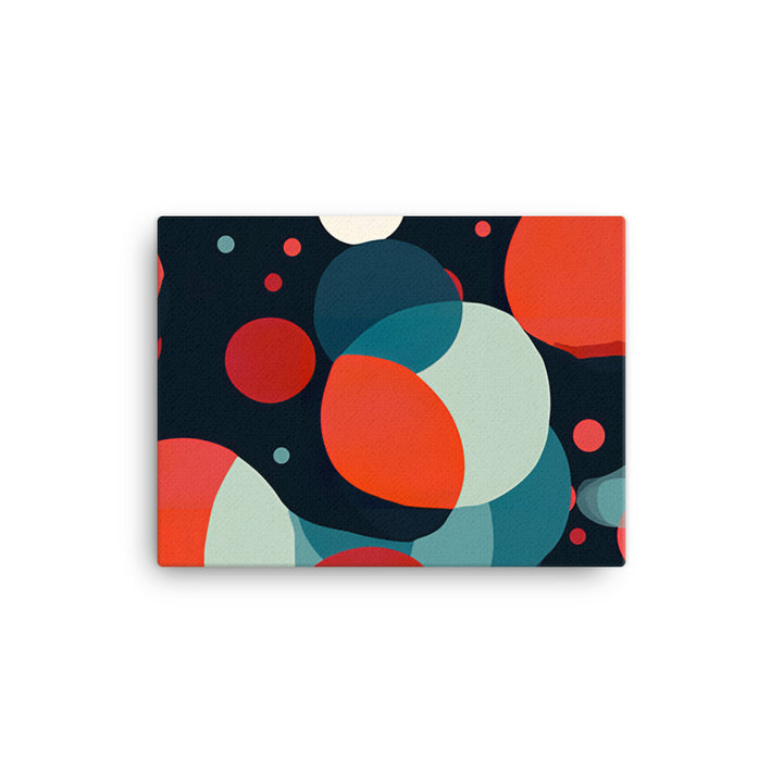 Polka dots Pattern canvas - Posterfy.AI