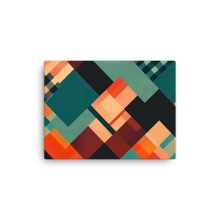 Plaid Pattern canvas - Posterfy.AI