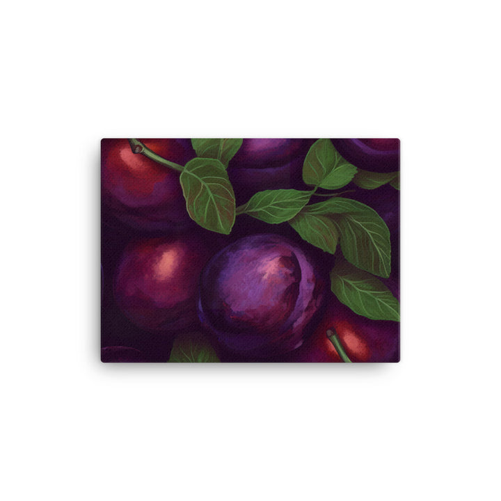 Plums Pattern canvas - Posterfy.AI