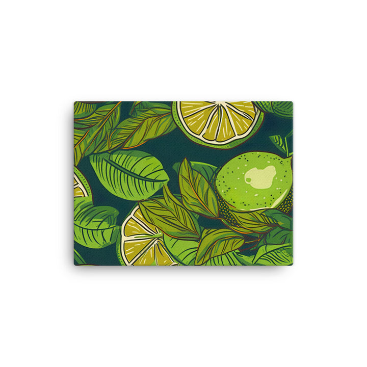 Limes Pattern canvas - Posterfy.AI