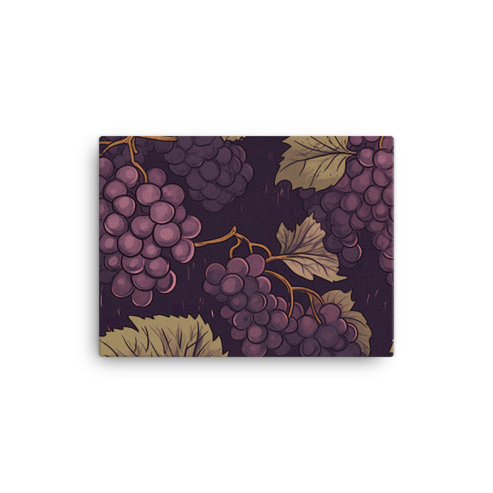 Grapes Pattern canvas - Posterfy.AI