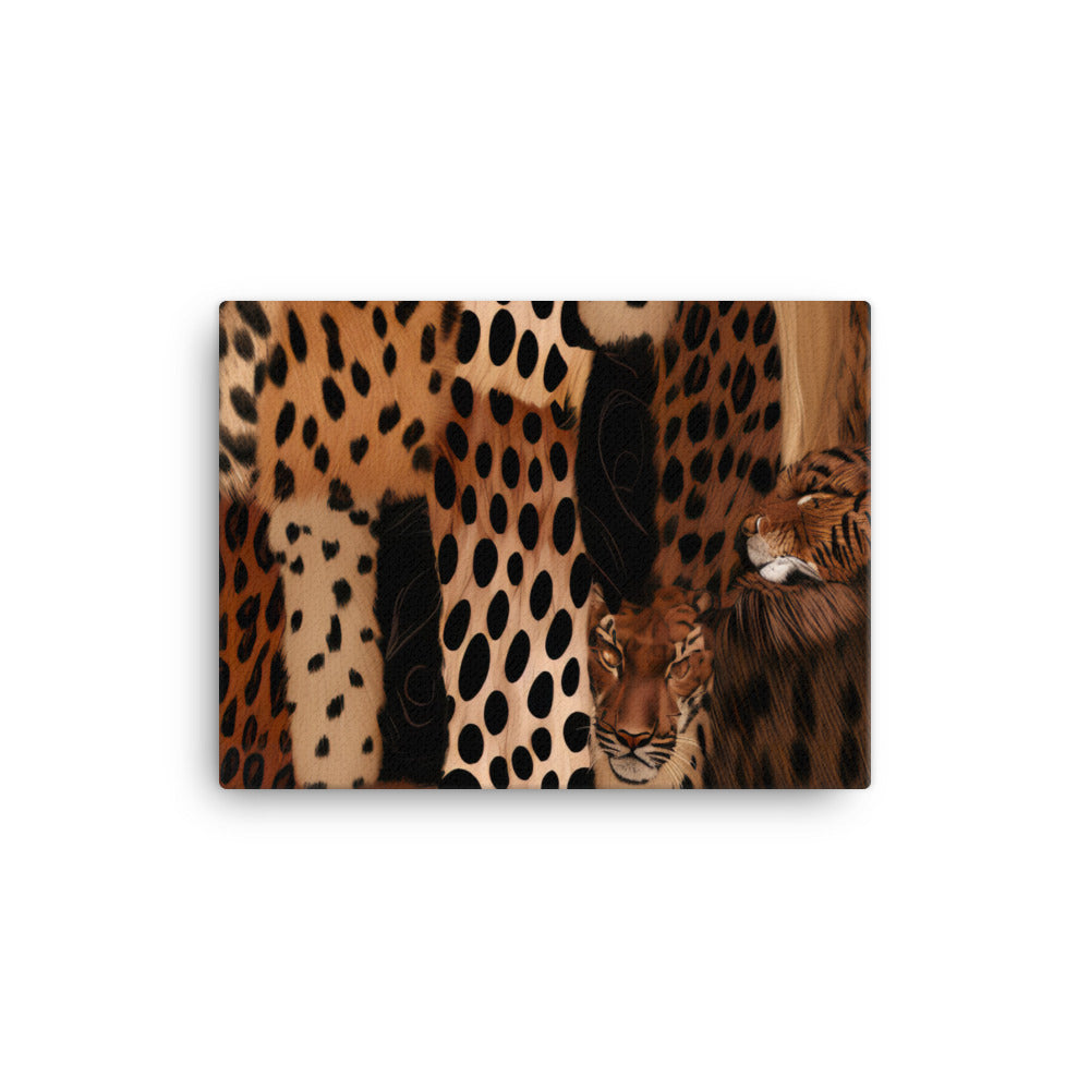 Animal Skins Pattern canvas - Posterfy.AI