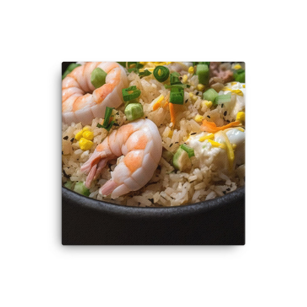 Yangzhou Fried Rice 揚州炒飯 canvas - Posterfy.AI