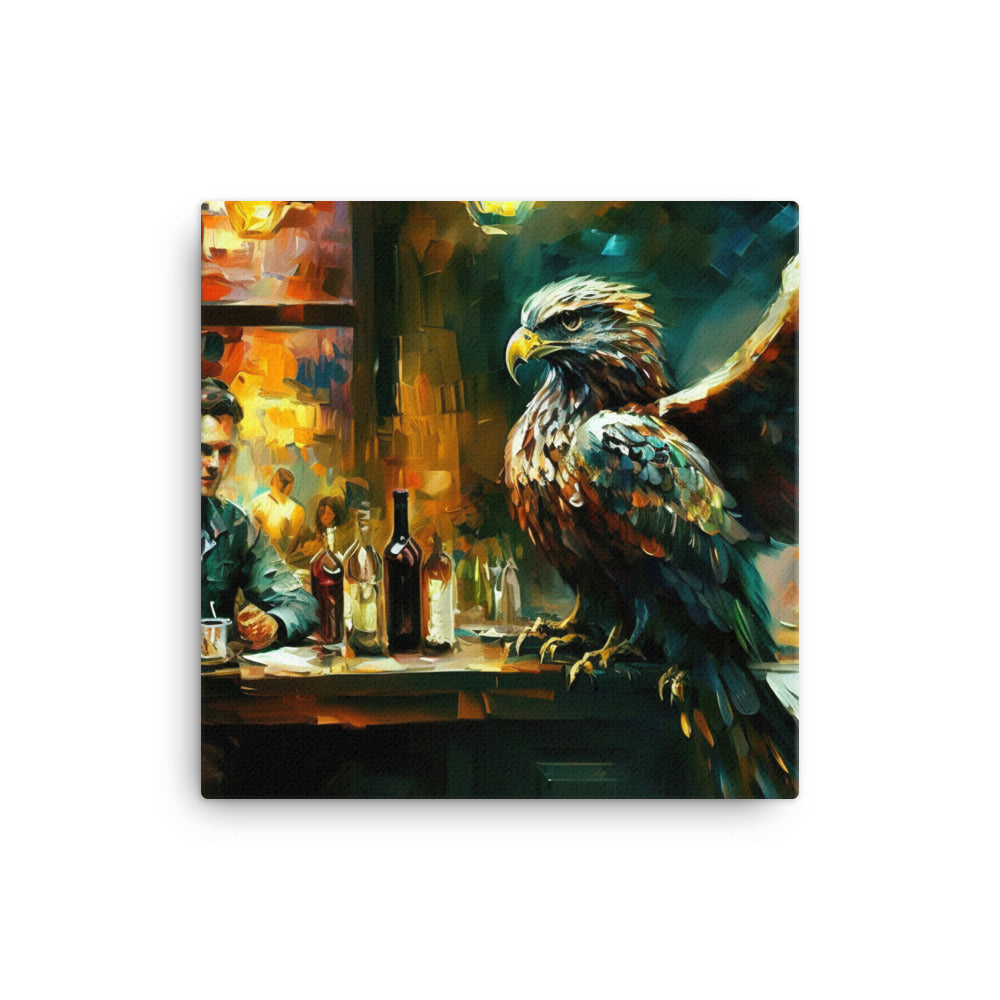 Nighthawks canvas - Posterfy.AI
