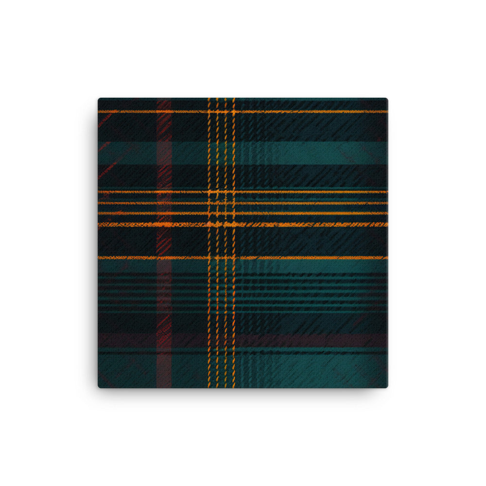 Tartan Pattern canvas - Posterfy.AI