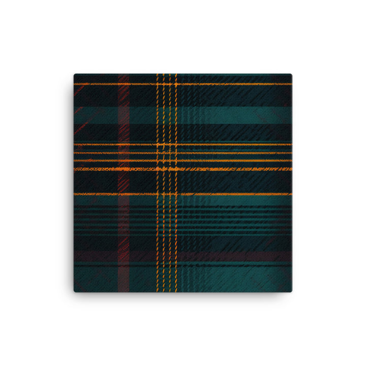 Tartan Pattern canvas - Posterfy.AI