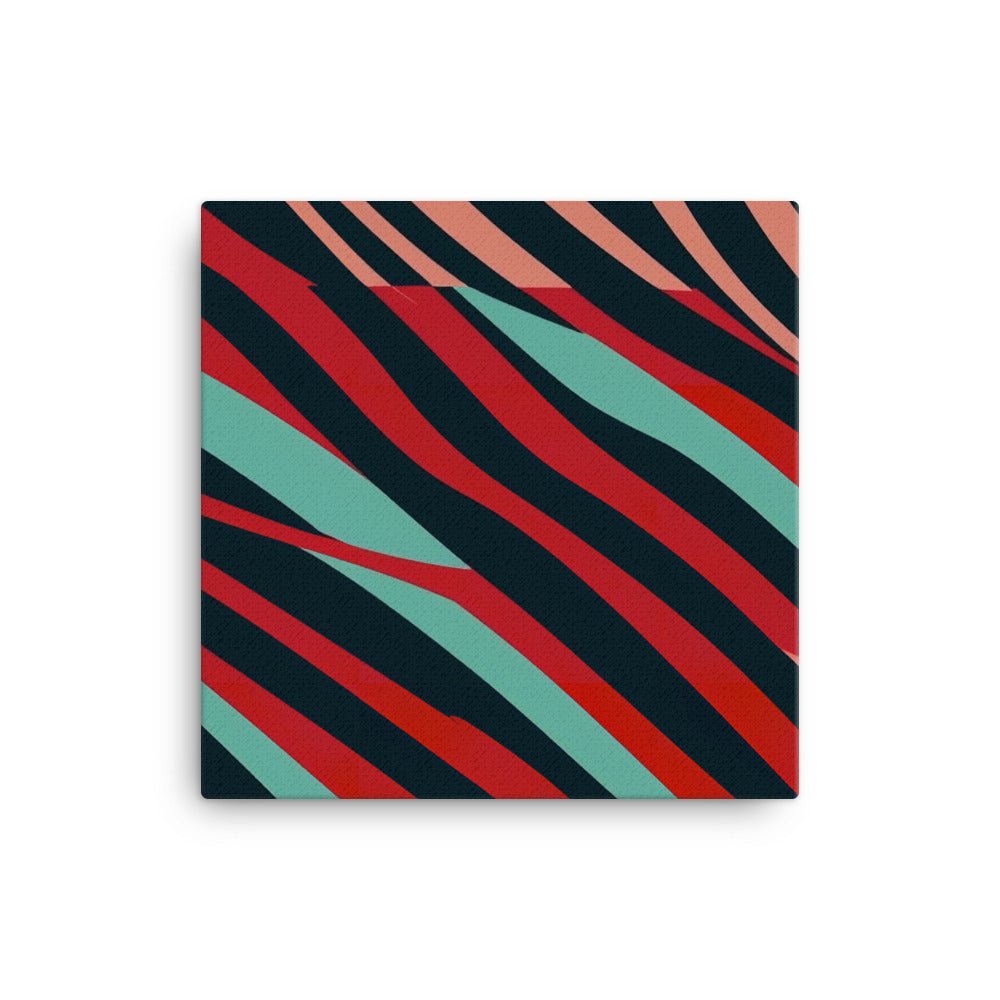 Stripes Pattern canvas - Posterfy.AI