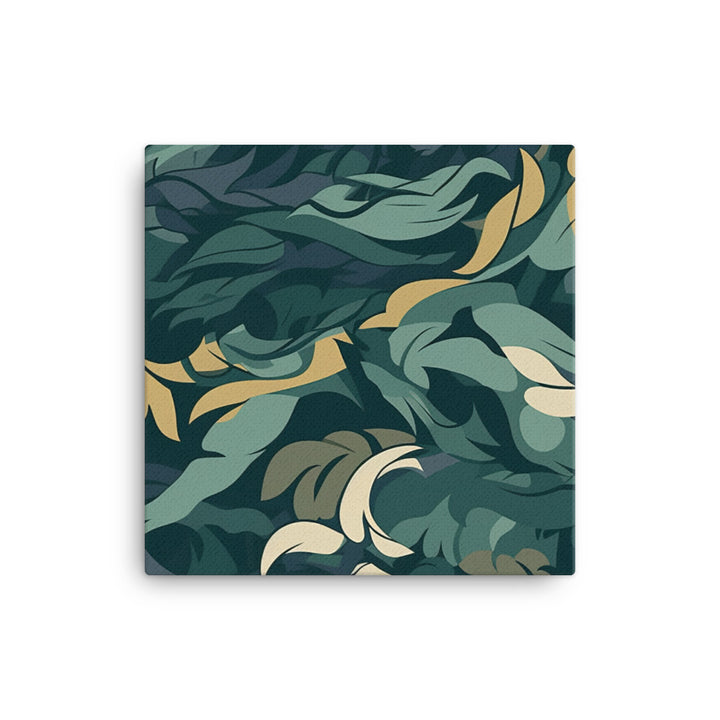 Camouflage Pattern canvas - Posterfy.AI
