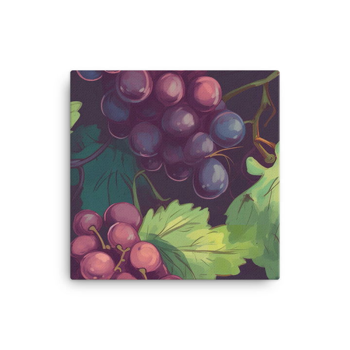 Grapes Pattern canvas - Posterfy.AI