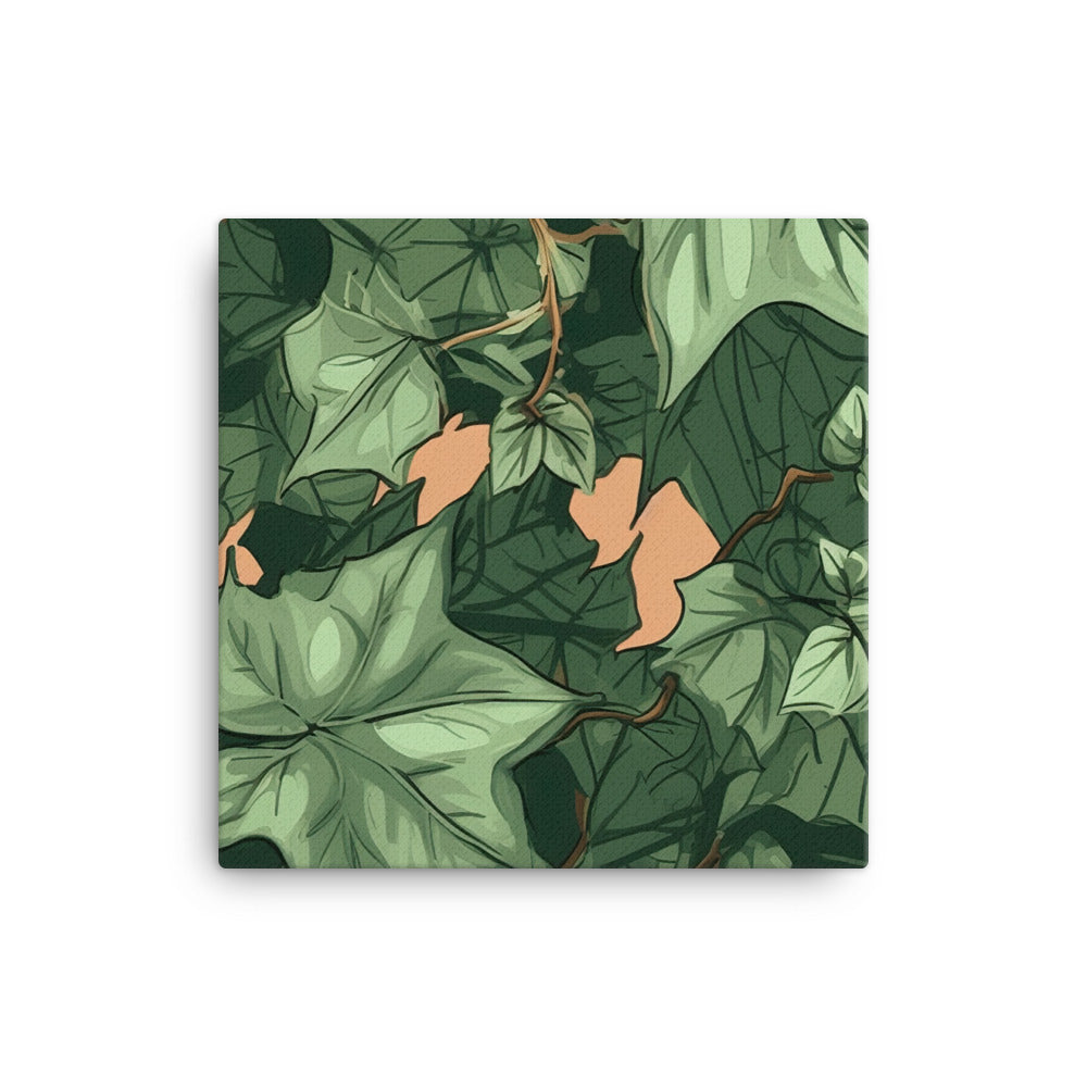 Ivy Pattern canvas - Posterfy.AI