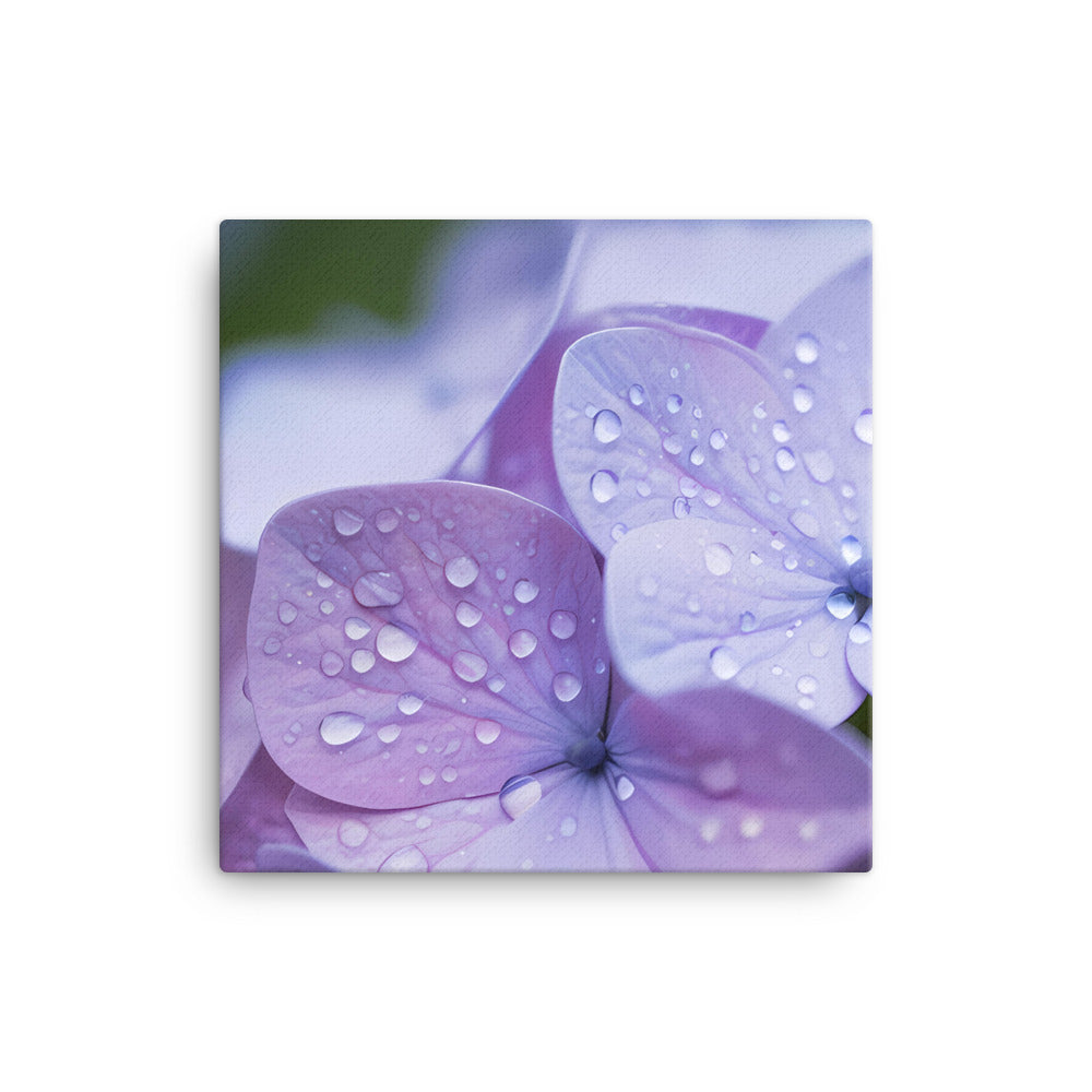 Hydrangea Macro canvas - Posterfy.AI