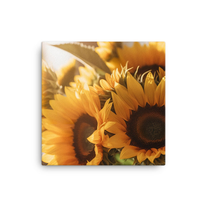 Sunflower Bouquet canvas - Posterfy.AI