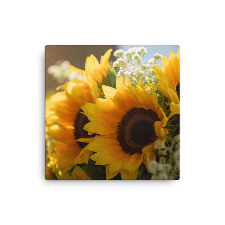 Sunflower Bouquet canvas - Posterfy.AI