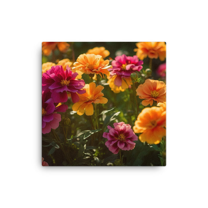 Sun Kissed Blooms canvas - Posterfy.AI